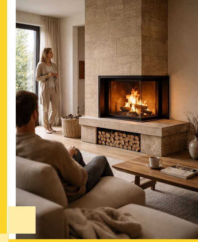 Угловые камины из кирпича установка в Жигулёвске от 151785 р. ЭриданЖгл