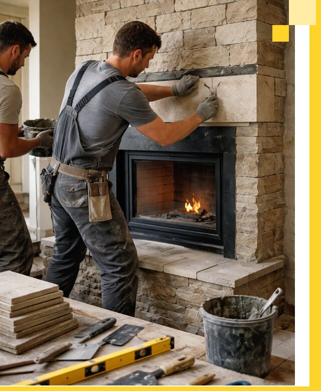 Проектирование и установка открытых каминов в Жигулёвске