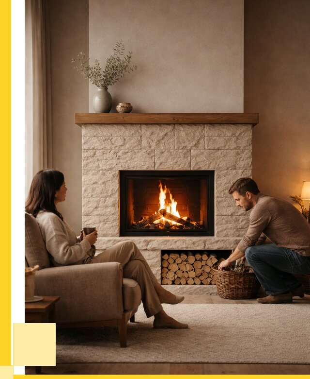 Камины для дома в Жигулёвске под ключ от 151785 р. | ЭриданЖгл