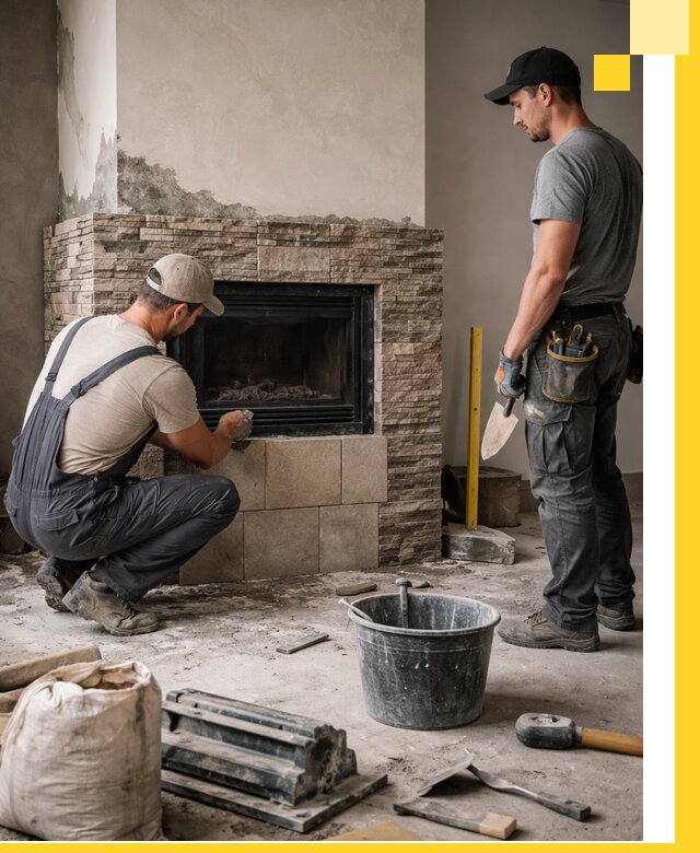 Камины под ключ в Жигулёвске: проект, изготовление и монтаж