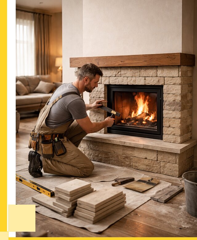 Строительство каминов в Жигулёвске от 151785 р., ЭриданЖгл - под ключ