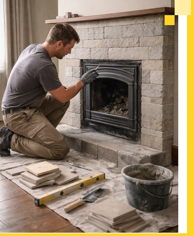 Профессиональный ремонт каминов в Жигулёвске восстановление и сервис