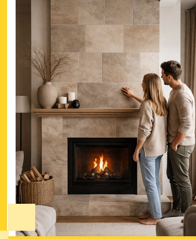 Облицовка каминов керамогранитом в Жигулёвске от 4554 р. | ЭриданЖгл