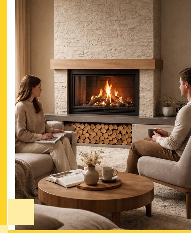 Камины со стеклом в Жигулёвске от 182142 р. | ЭриданЖгл — топки 3 стекла