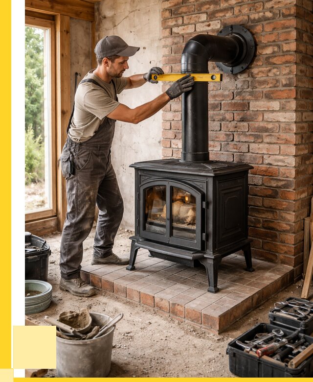 Монтаж печей установка банной печи в Жигулёвске от 15179 р. | ЭриданЖгл