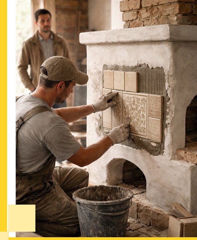 Отделка печей и банных печей в Жигулёвске от 35417 р. | ЭриданЖгл