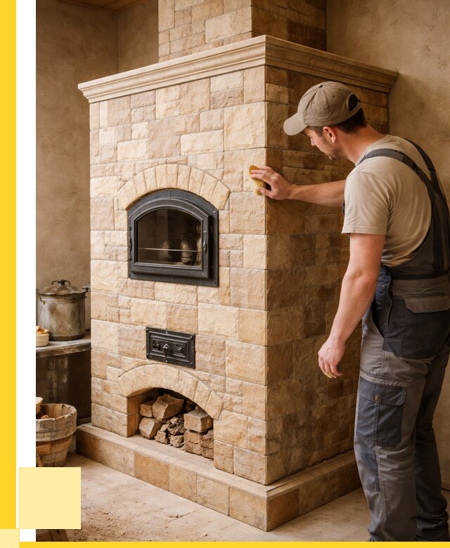 Облицовка печей в Жигулёвске от 4554 р. под ключ | ЭриданЖгл