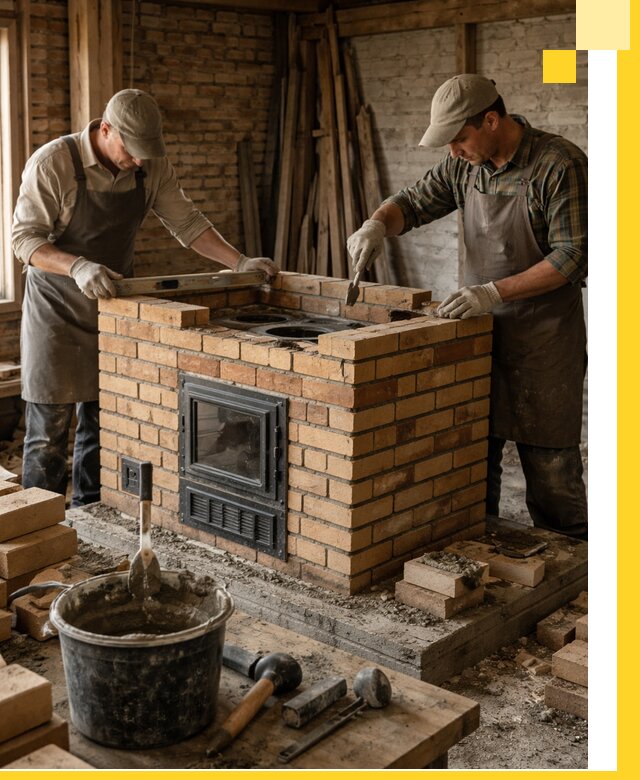 Изготовление и установка варочных печей под ключ в Жигулёвске