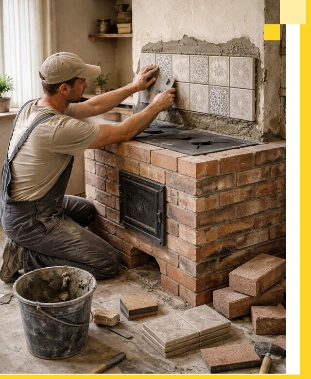 Печи с плитой на заказ монтаж гарантия и сервис в Жигулёвске