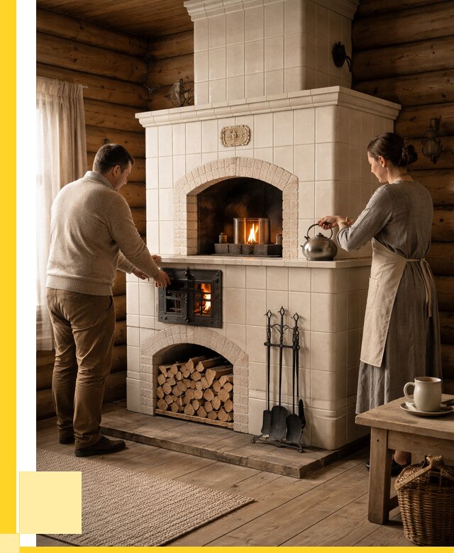 Русские печи в Жигулёвске: установка от 151785 р. ЭриданЖгл