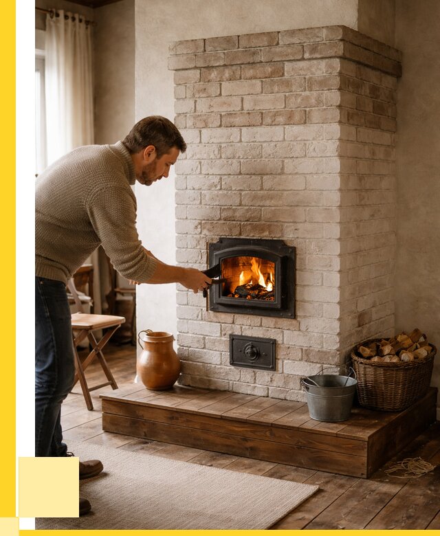 Печь голландка из кирпича в Жигулёвске от 86012 р. | ЭриданЖгл