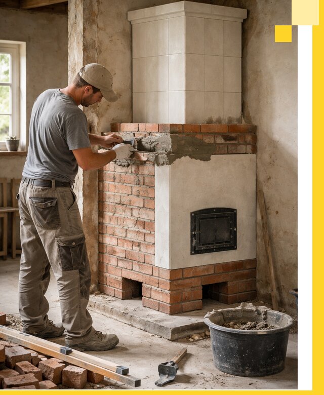 Изготовление и установка печей-голландок под ключ в Жигулёвске