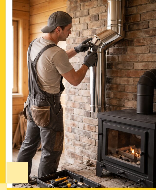 Монтаж дымоходов для печей в Жигулёвске от 7589 р. | ЭриданЖгл