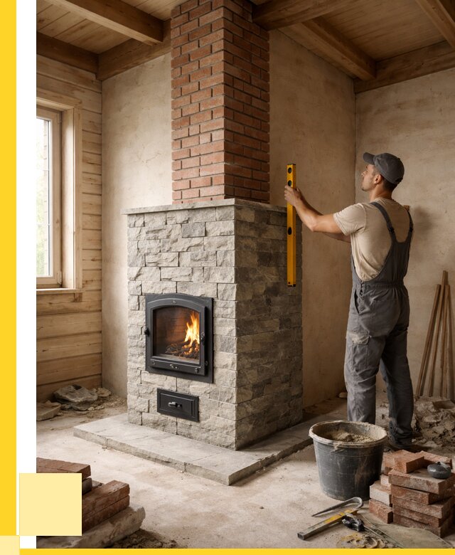 Печи и дымоходы под ключ в Жигулёвске от 45536 р., ЭриданЖгл