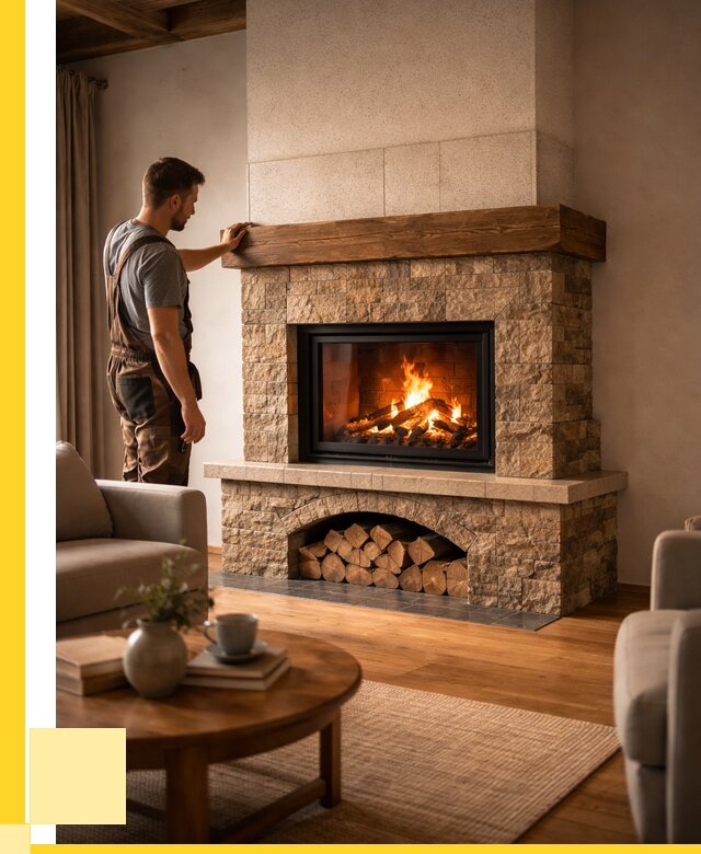 Печи камины для дома под ключ в Жигулёвске от 55655 р. | ЭриданЖгл