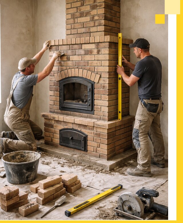 Продажа и установка печей и каминов для дома под ключ в Жигулёвске