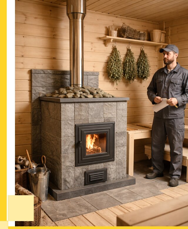 Печи для бани под ключ в Жигулёвске от 121428 р. | ЭриданЖгл