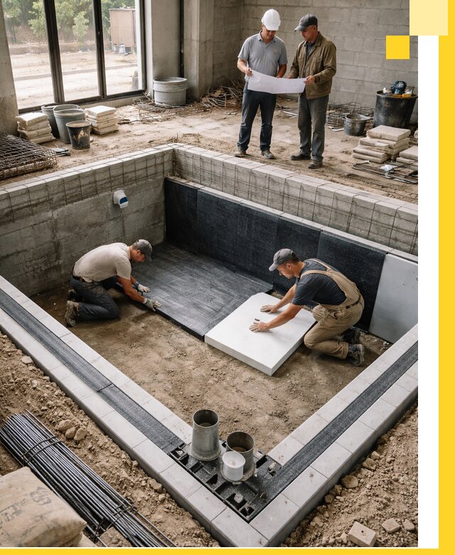 Проекты частных и общественных бассейнов под ключ в Жигулёвске