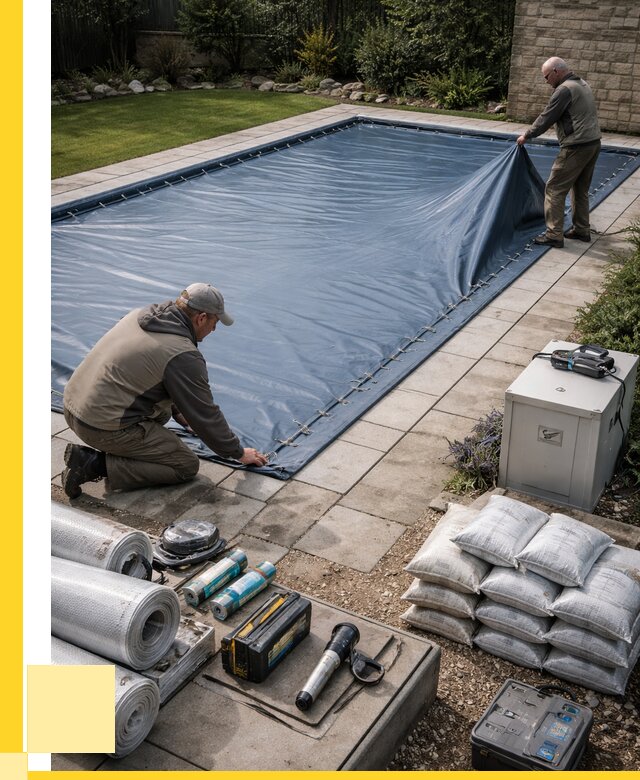 Консервация бассейнов в Жигулёвске под ключ от 6577 р. | ЭриданЖгл