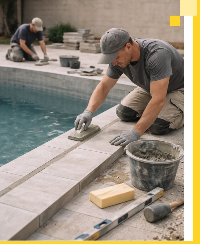 Отделка бассейнов в Жигулёвске: декоративная отделка и гидроизоляция