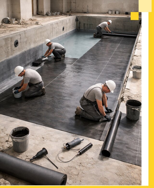 Профессиональная гидроизоляция бассейнов и чаш в Жигулёвске под ключ