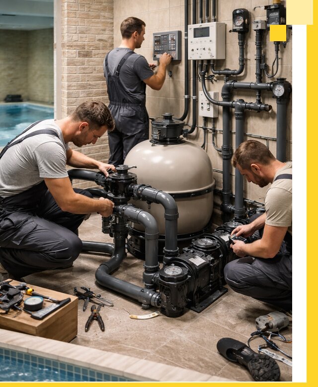 Комплексное оборудование для бассейнов под ключ в Жигулёвске