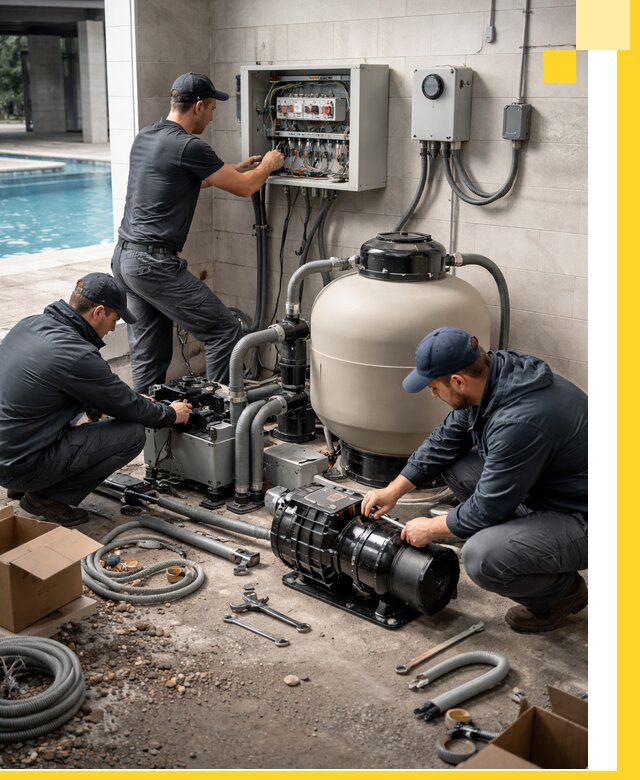 Профессиональный монтаж оборудования для бассейнов в Жигулёвске