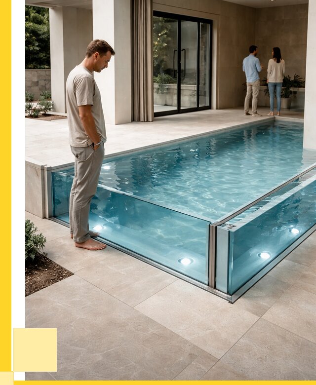 Стеклянные бассейны в Жигулёвске от 1214280 р. | ЭриданЖгл — мозаика