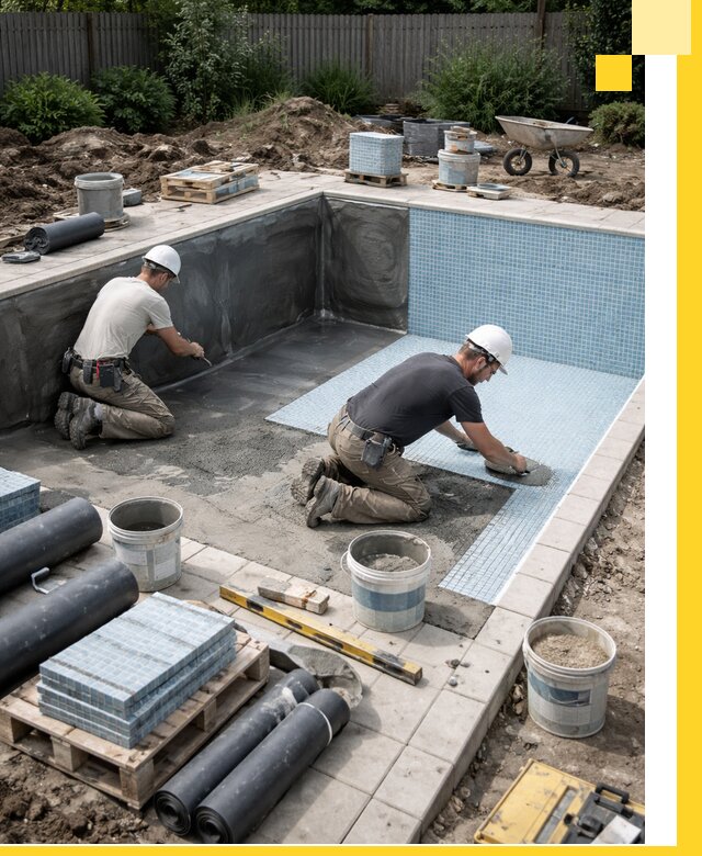 Проектирование и строительство стационарных бассейнов в Жигулёвске