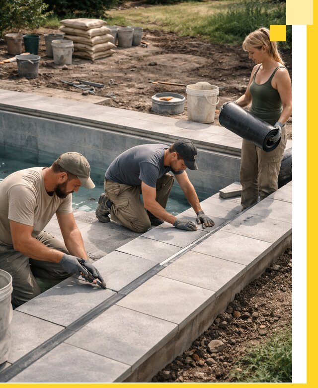 Строительство и монтаж уличных бассейнов под ключ в Жигулёвске