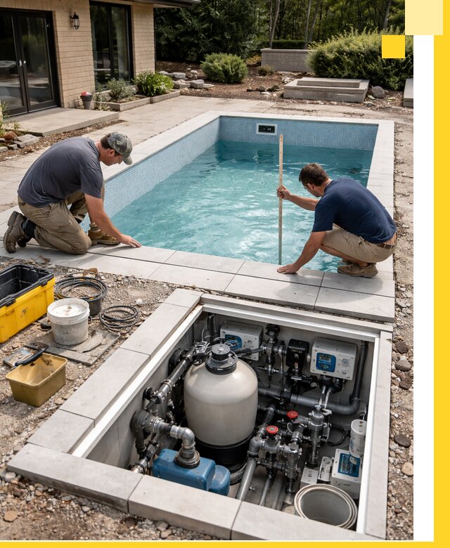 Строительство качественных домашних бассейнов под ключ в Жигулёвске