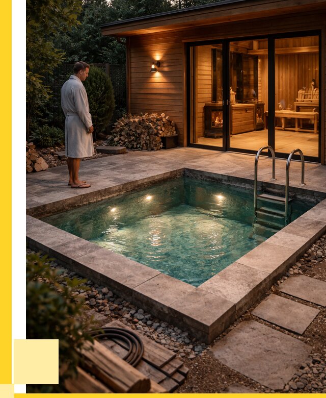 Бани с бассейном под ключ в Жигулёвске от 96131 р. | ЭриданЖгл