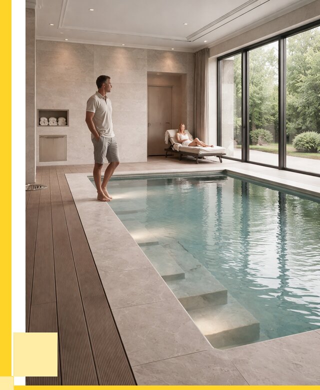 Бассейны в коттедже под ключ в Жигулёвске от 1214280 р. | ЭриданЖгл