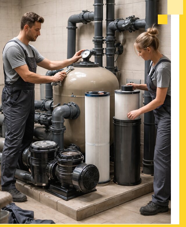 Фильтры и системы фильтрации для бассейнов в Жигулёвске