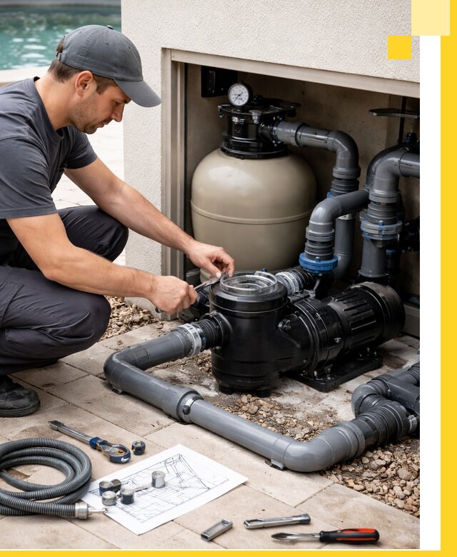 Поставка, монтаж и сервис насосов для бассейнов в Жигулёвске