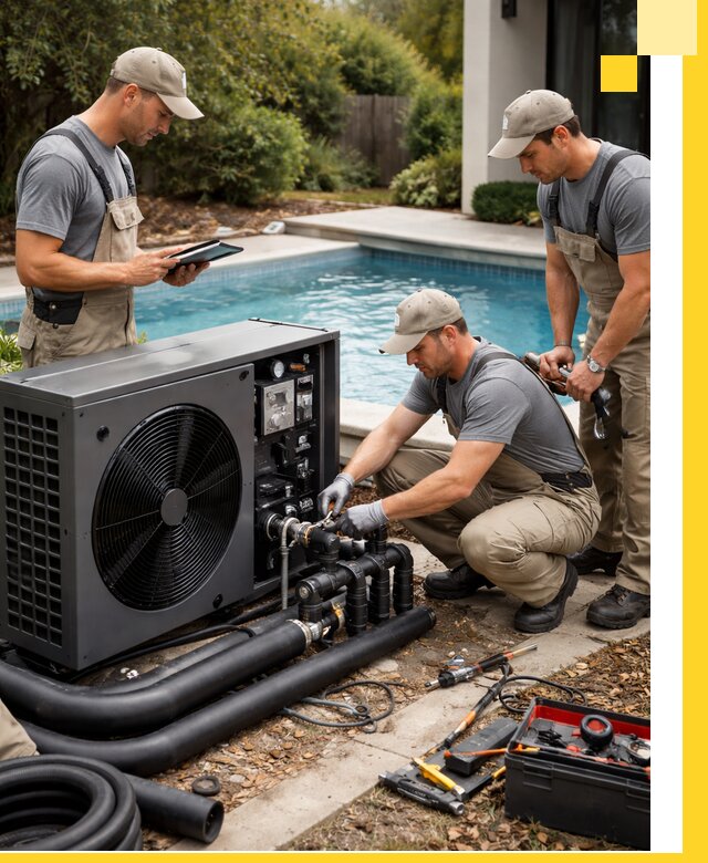 Проектирование и установка тепловых насосов для бассейнов в Жигулёвске