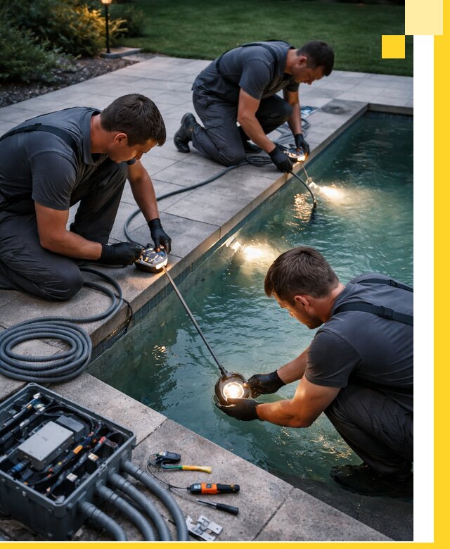 Профессиональное освещение бассейнов в Жигулёвске: дизайн и монтаж