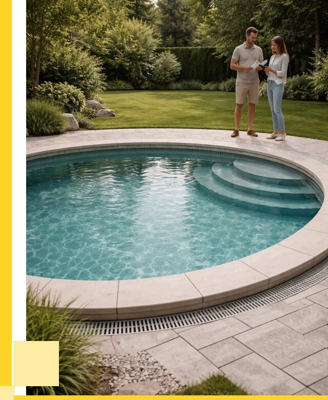 Круглые каркасные бассейны купить в Жигулёвске от 252975 р. | ЭриданЖгл