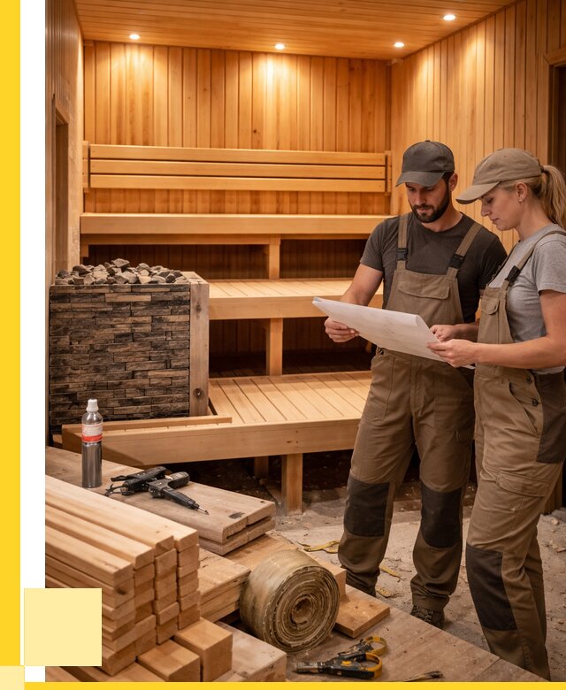 Строительство саун в Жигулёвске под ключ от 252975 р., ЭриданЖгл