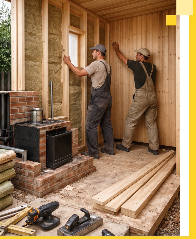 Строительство и установка дачных саун под ключ в Жигулёвске