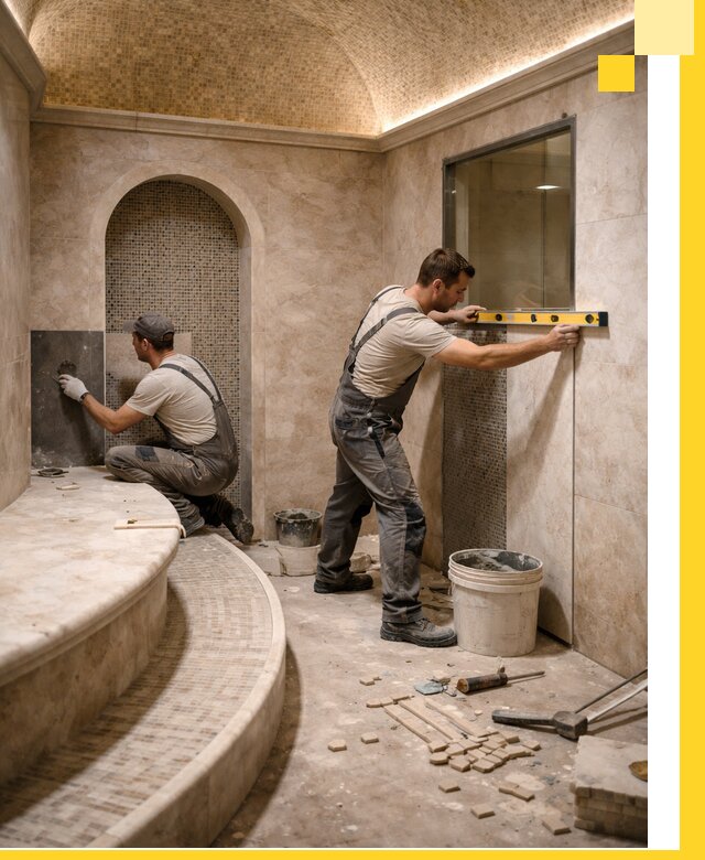 Проектирование и строительство саун с хамамом под ключ в Жигулёвске