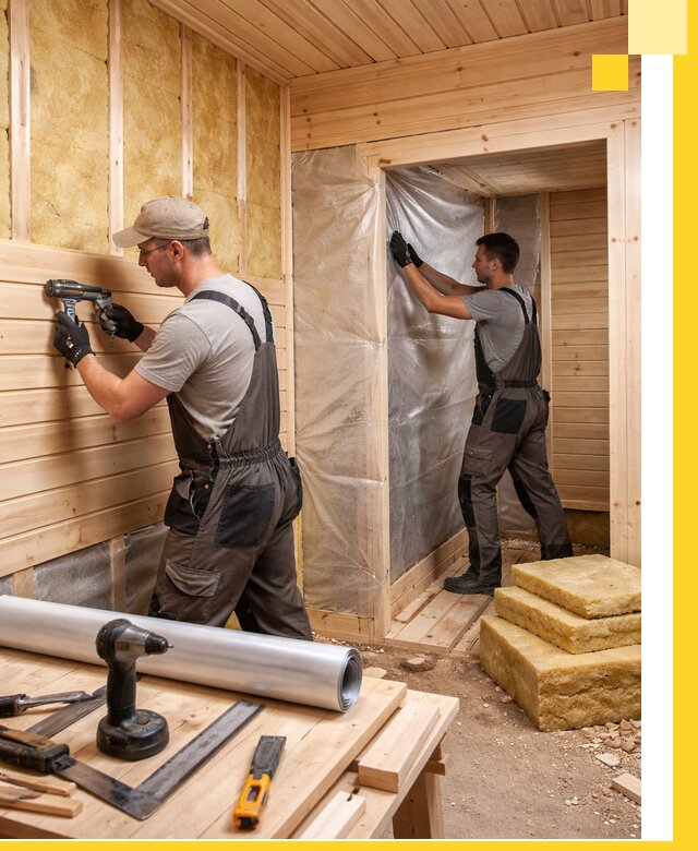 Бани под ключ в Жигулёвске с проектом и полным монтажом