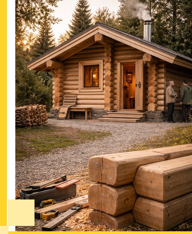 Строительство бань и комплексов в Жигулёвске от 455355 р.| ЭриданЖгл