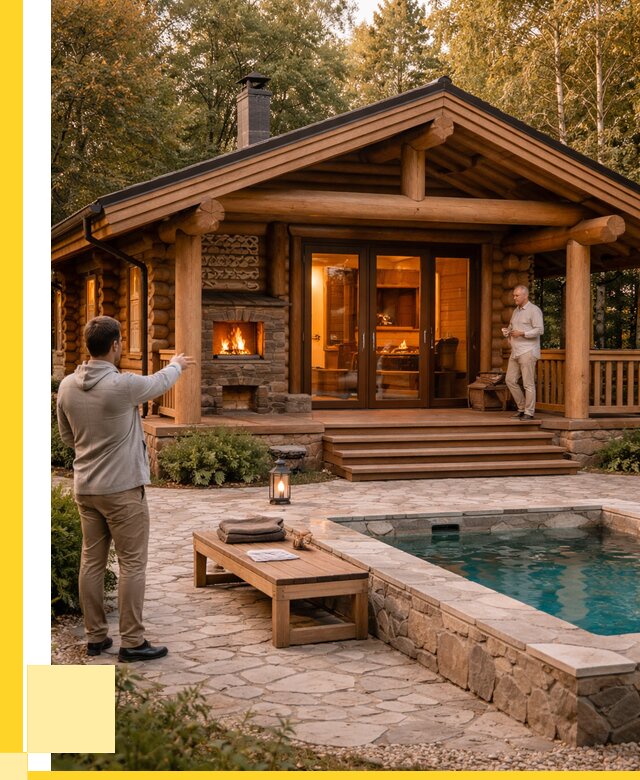 Проекты бань и хамам в Жигулёвске от 25298 р. | ЭриданЖгл