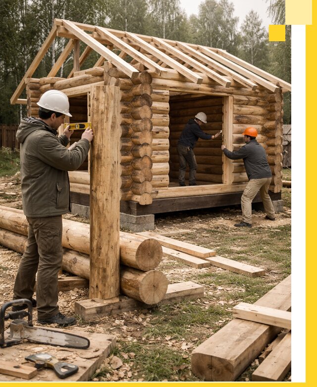 Строительство бань для дачи под ключ в Жигулёвске с доставкой и монтажом