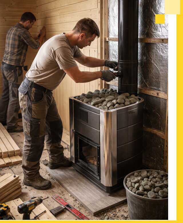 Проектирование и строительство парилок для бани в Жигулёвске под ключ