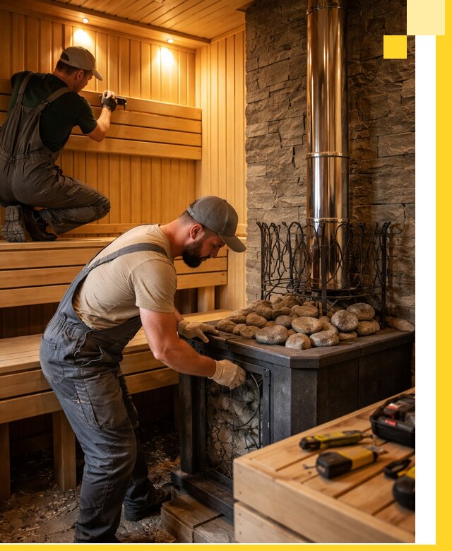 Комплексный дизайн бань, саун и зон отдыха в Жигулёвске