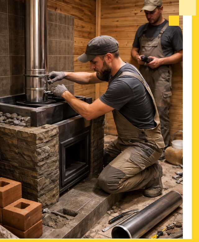 Изготовление и установка банных печей под ключ в Жигулёвске