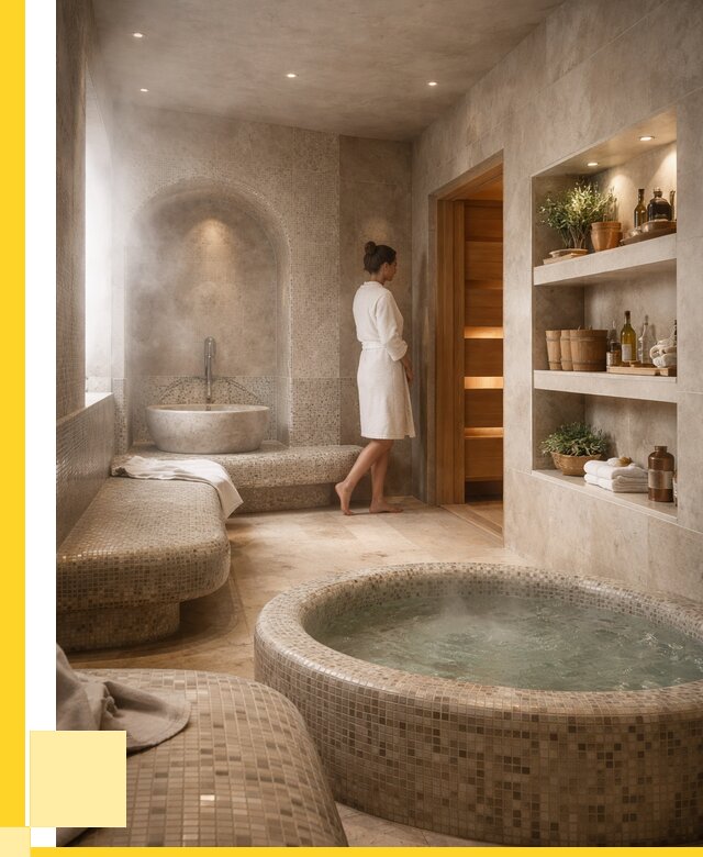 Строительство бани с хамамом в Жигулёвске от 758925 р. | ЭриданЖгл