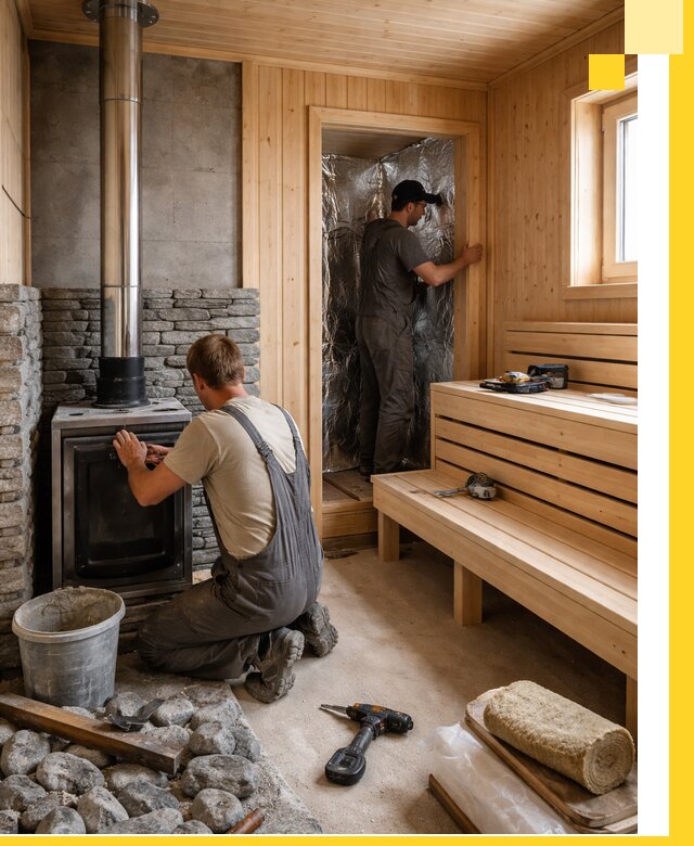 Строительство и изготовление бань под ключ в Жигулёвске